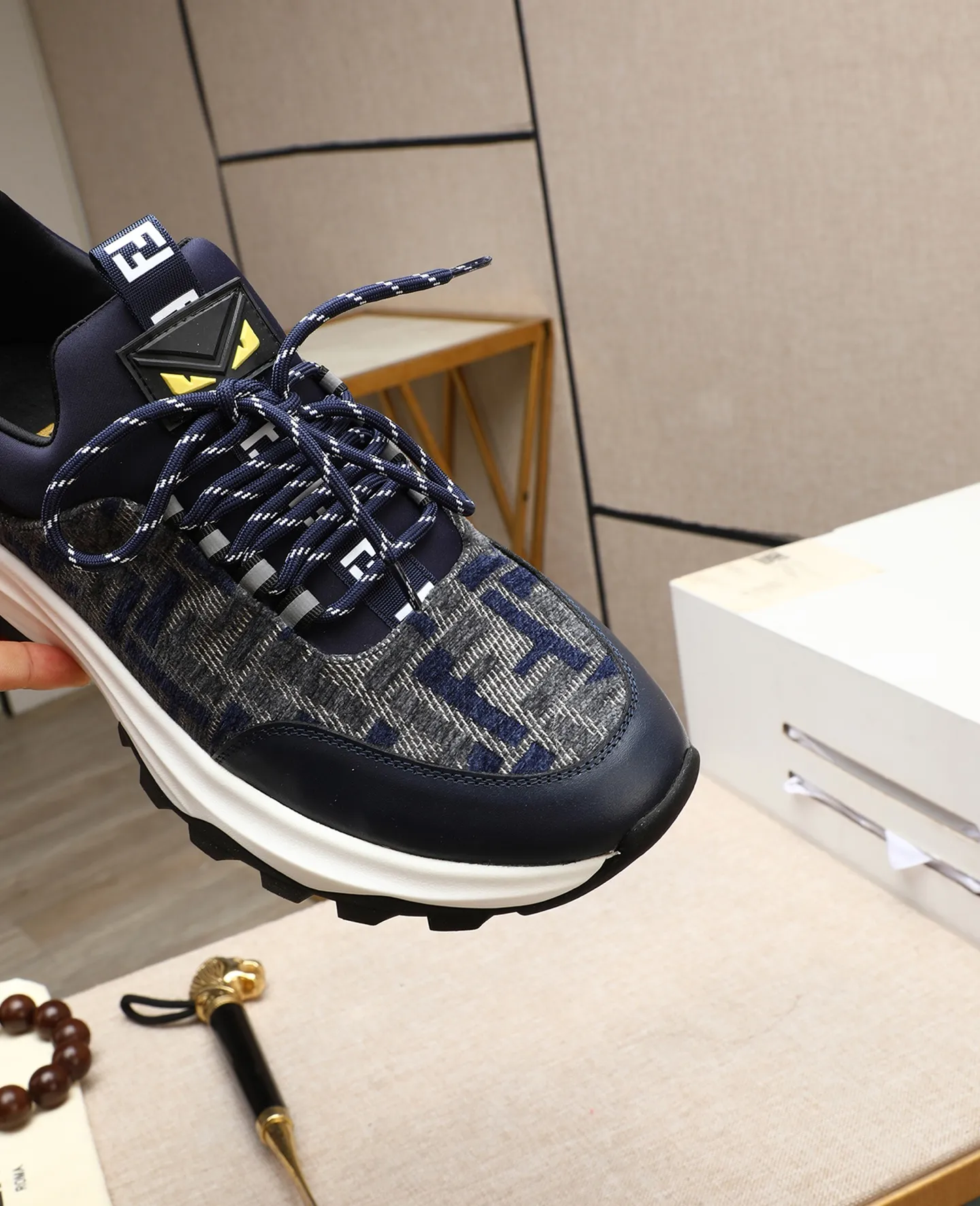 Men's shoes 💰460🕷🕷[FENDI] Fendi fashionable casual men's shoes 🇨🇳Original official website 1:1 model opening, new models are available first 💯Not high-profile but avant-garde, simple About low-key and fashionable, super versatile style 🌿 Made of original cowhide ➕ Pigskin lining 🎋 The version is comfortable on the feet, so rigorous for any small place, and the workmanship is first-class 🍍38-44 Large quantities in stock